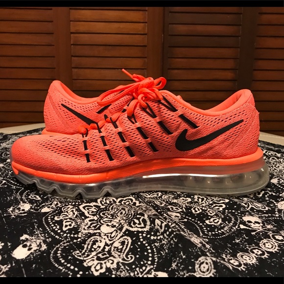 orange and black sneakers nike